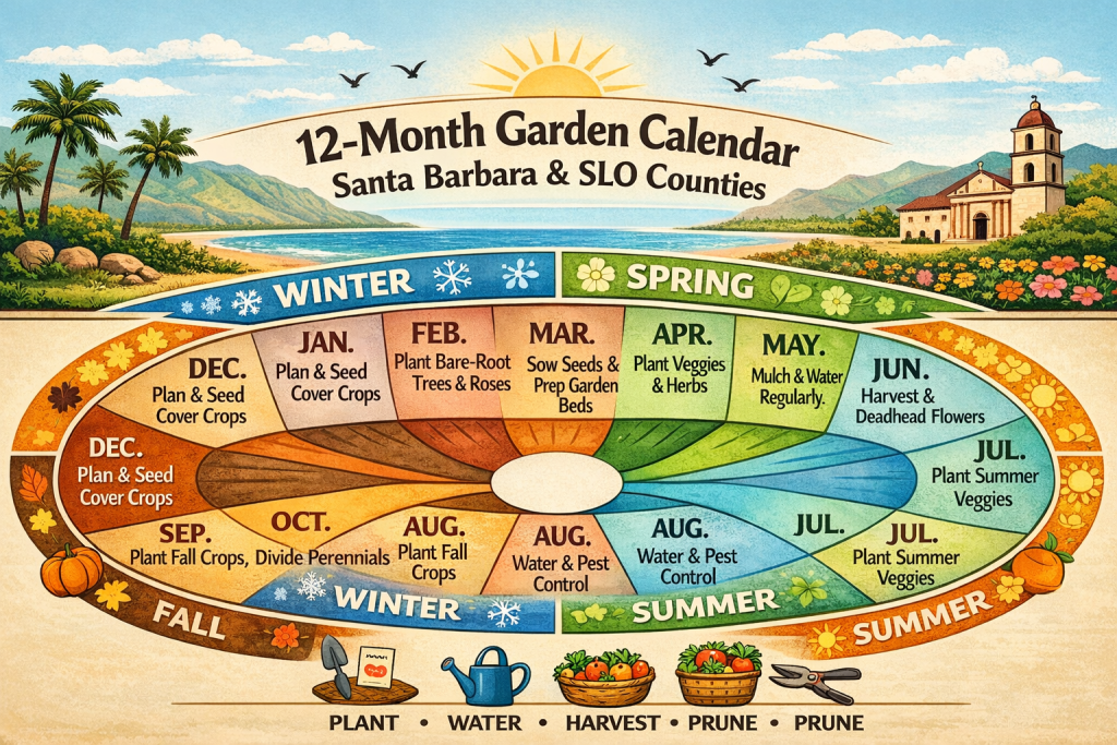 12 month garden garaphic